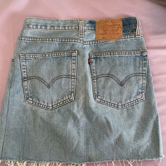 Jean skirt size 4 - Picture 2 of 2